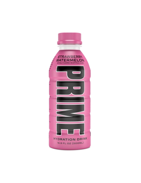 Fond d'eau de fraise d'hydratation Prime 500ml x 12
