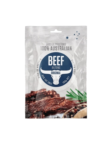 Dr Proctors Biltong de vedella original 100g x 12