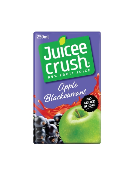 Juicee Crush Apfel-Schwarze Johannisbeere 250 ml x 24