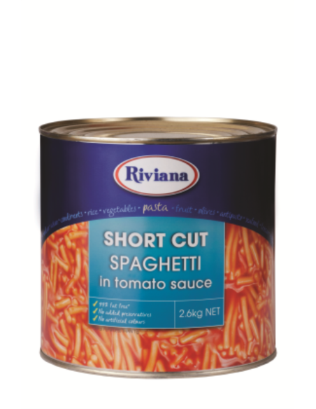 Riviana Spaghetti in Sauce Short Cut 2,6 kg x 1