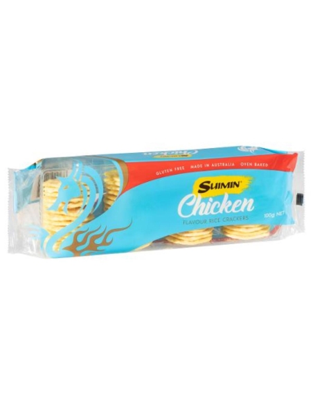 Suimin Chicken Rice Crackers 100g x 12