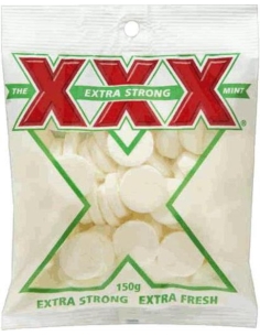 Allens Xxx Mints 150 g x 12