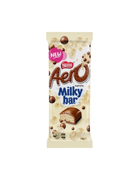 Nestle Aero White Milk Bar 118g x 12