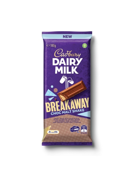 Cadbury Breakaway Choc Malt Shake 180G x 13