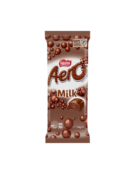 Nestle Aero Czekolada mleczna 118g x 12