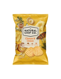 Natural Chip Co. Queso & cebolla 175g x 1
