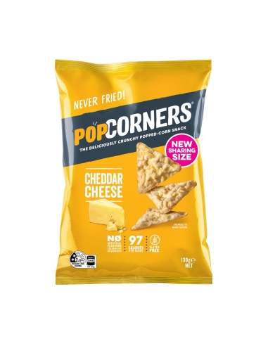 Popcorners Formatge Cheddar 130g x 1