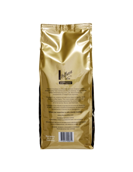 Vittoria Espresso Fesols de cafè 1 kg x 1