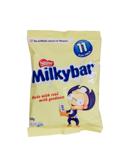 Pack amusant de barres Milkybar de Nestlé 158 g x 10
