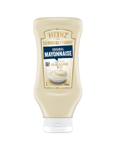 Heinz Seriamente buono originale Mayonnaise Squeezy 500ml x 1