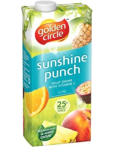 Golden Circle Sunshine Punch Juice 1ltr x 1