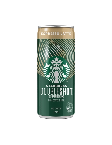 Starbucks Doble tret Espresso Latte Beve 220ml...