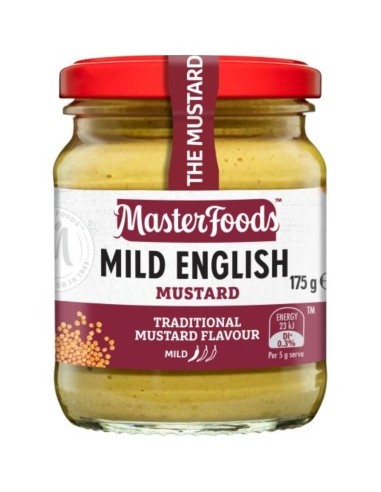 Masterfoods Mustada d'anglès suau 175g x 1