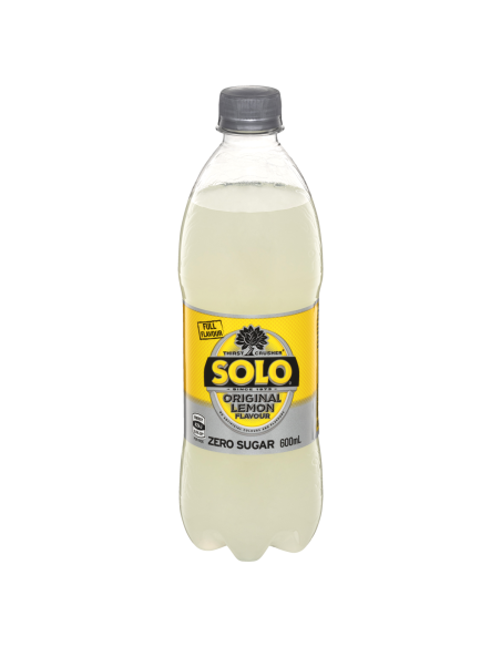 Solo Napój bez cukru i cytryny 600 ml x 24
