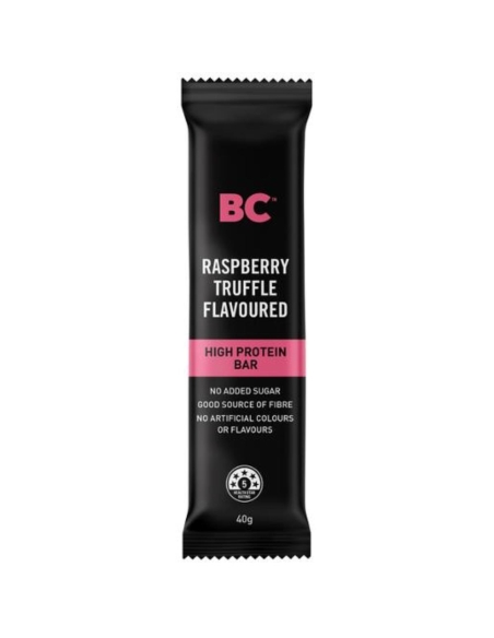 The Bar Counter Raspberry Truffle High Protein Health Bar 40g x 12