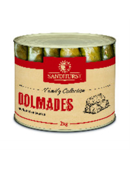 Sandhurst Dolmades de vinya de fulles farcides de 2 kg x 1