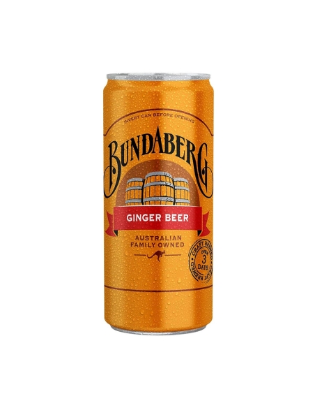Bundabergジンジャービール缶200ml x 24