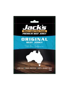 Jack's Black Label Premium Beef Jerky Original 35 g x 8