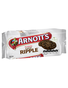 Arnotts Biscuits Chocolate Ripple 250g x 1