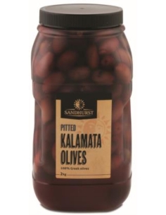 Sandhurst Olives Kalamata Pitted Pet 2kg x 1