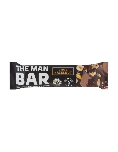 The Man Bar Avellana de xocolata 50g x 10