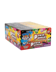 Tnt Power Poppers Box Sour Mini bonbons avec saveur...