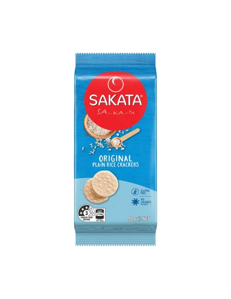 Sakata Crackers originals d'arròs llis 90g x 1