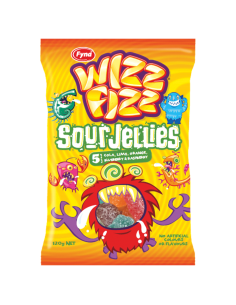 Wizz Fizz Zure Gelei 120g x 8