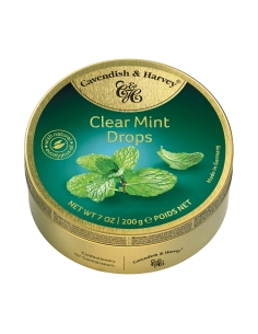 Cavendish i Harvey Clear Mint Drops 200g x 10