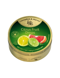 Cavendish & Harvey Citrus fruit gotes 200g x 10