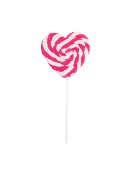Lolliland Swirl Heart Pop Różowy 85g x 24