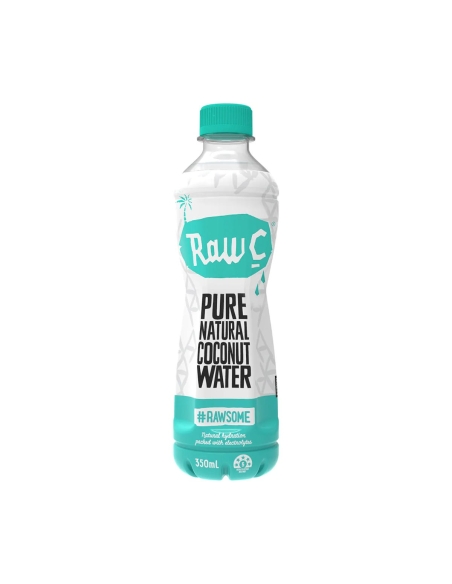 Raw C coconut aigua recta de 350 ml x 24