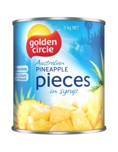 Golden Circle Australian Pineapple Pieces In Syrup 3kg x 1