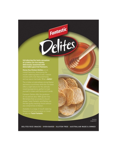 Fantastic Delite Honing Soja Kip 100g x 1