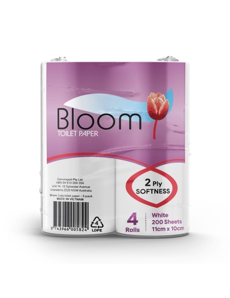 Bloom Toilettenpapier 4 Pack x 1