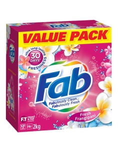 Fab Frangipani Détergent Detergent Powder 2kg x 1