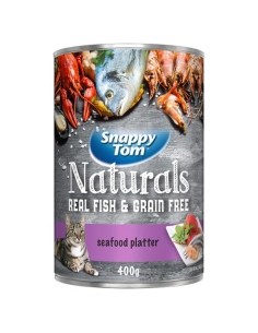 Snappy Tom Plats de fruits de mer à la gelée de pion 400g...