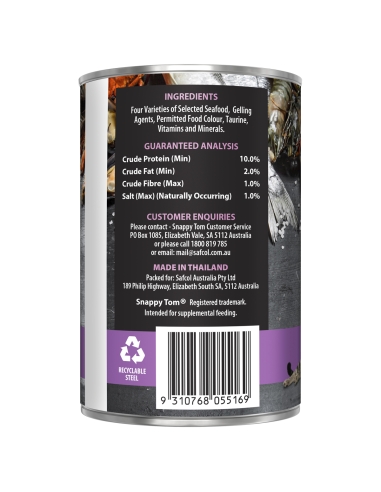 Snappy Tom Plats de fruits de mer à la gelée de...