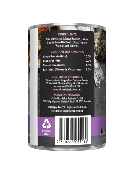 Snappy Tom Meeresfrüchte Platte in Prawn Jelly 400g x 1