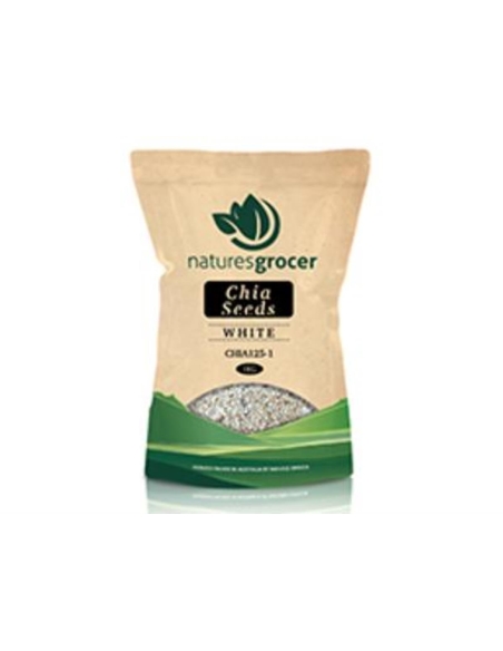 Natures Grocer Seeds Chia White 1kg x 1