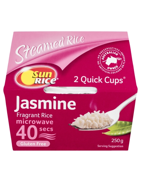 Sunrice Tasse rapide Jasmin 250g x 1
