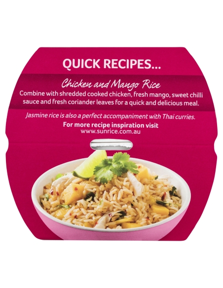 Sunrice Quick Cup Jasmine 250g x 1