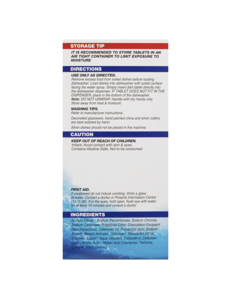 Earths Choice Vaatwastabletten 42-pack x 1