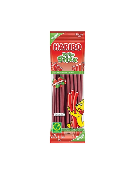 Haribo Balla Stix Strawberry Flavour 200g x 15