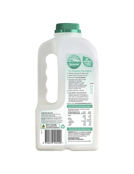 Greens Pancake Shake Buttermilk 325g x 1