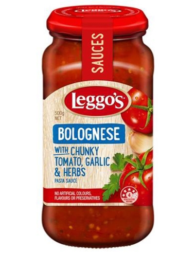 Leggos Salsa de pasta bolonyesa 500g x 1