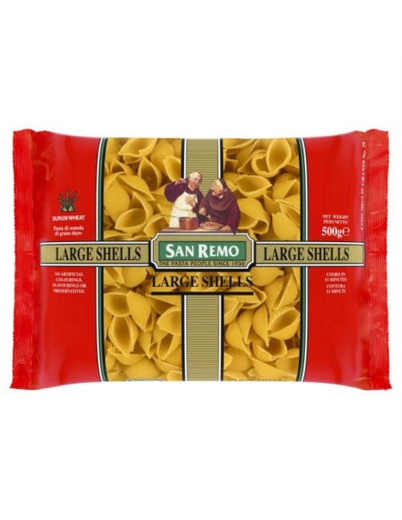San Remo Shells grandes No 29 500g x 1
