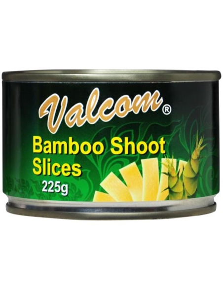 Valcom Sliced Bamboo Shoots 225g x 12