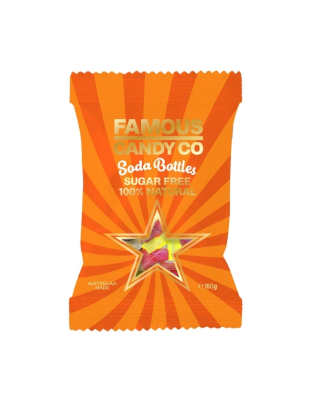 Famous Candy Co 免费苏达瓶180g x 12