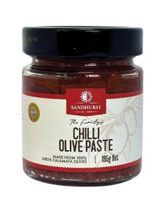Sandhurst Kalamata Olijfolie met chili spreads 195g x 1